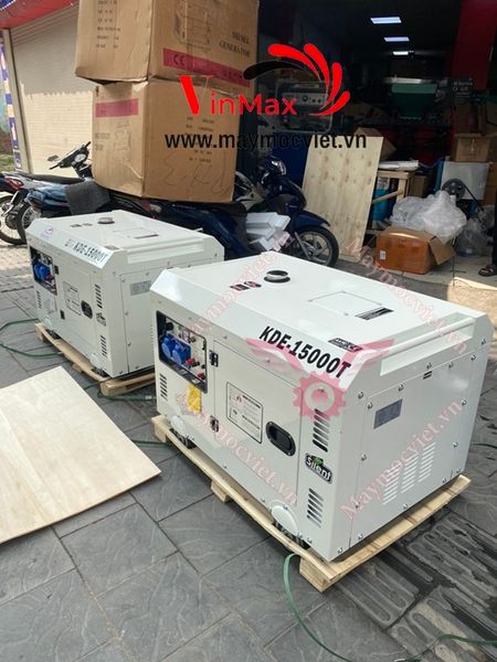 Máy Phát Điện Chạy Dầu 10Kw KDE15000T