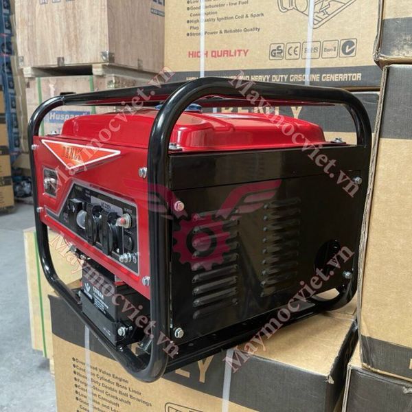 Máy Phát Điện 5Kw Chạy Xăng Benly 6800E Đề Nổ