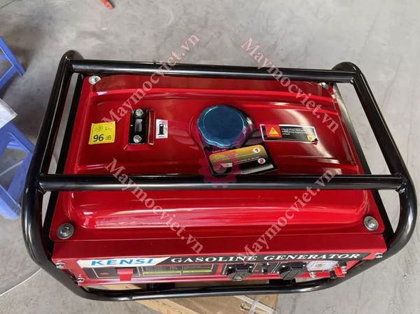 Máy Phát Điện 5Kw Chạy Xăng Kensi 6500E Đề Nổ