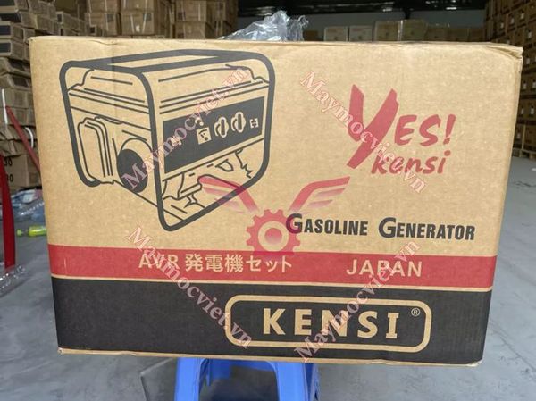 Máy Phát Điện 5Kw Chạy Xăng Kensi 6500E Đề Nổ