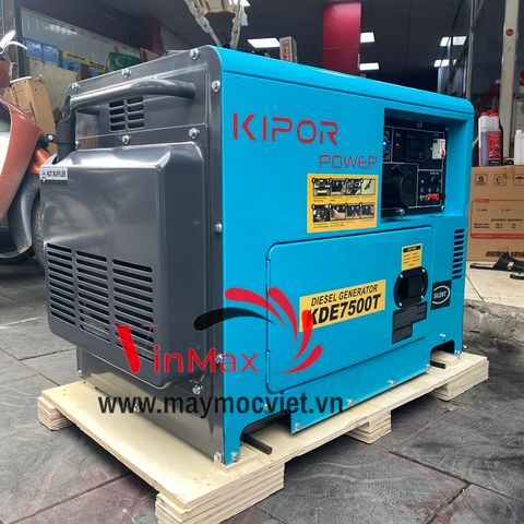 Máy Phát Điện Chạy Dầu 6kw Kipor KDE7500T