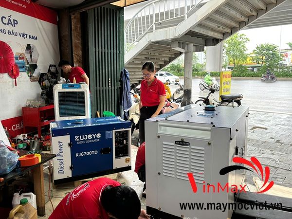 Máy Phát Điện Chạy Dầu 5Kw Kujoyo KJ6700TD