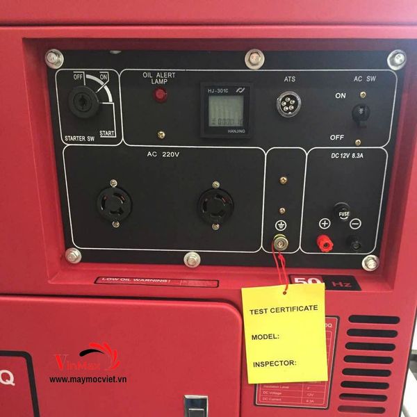 Máy Phát Điện Chạy Dầu 6Kw Koop KDF8500Q