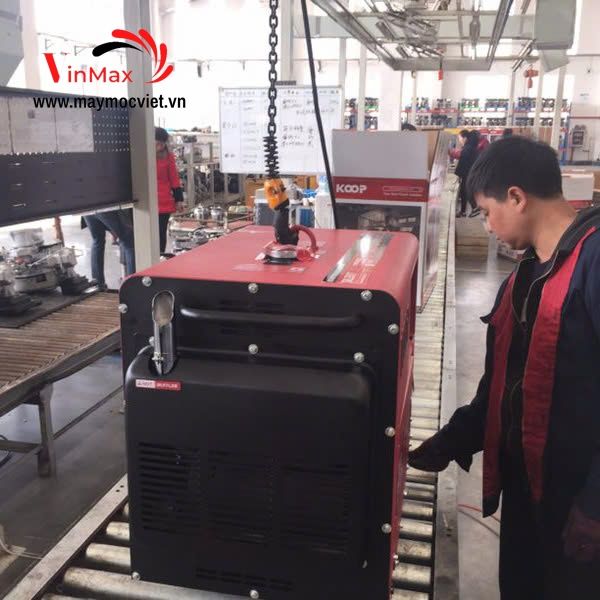 Máy Phát Điện Chạy Dầu 6Kw Koop KDF8500Q