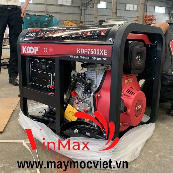 Máy Phát Điện Chạy Dầu 5Kw Koop KDF7500XE