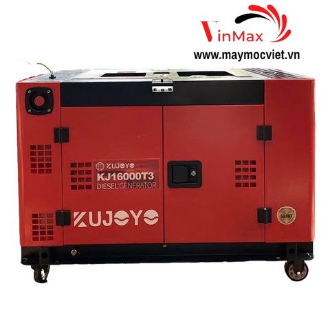 Máy Phát Điện Chạy Dầu Kujoyo 12Kw KJ 16000T3 3 Pha