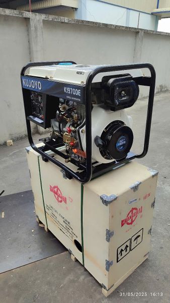 Máy Phát Điện Chạy Dầu Kujoyo KJ‑9700E (7 kW, có đề điện)