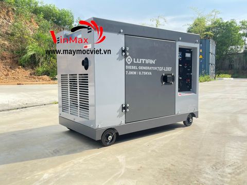 Máy Phát Điện Chạy Dầu 7Kw Lutian 7GF-LDEF