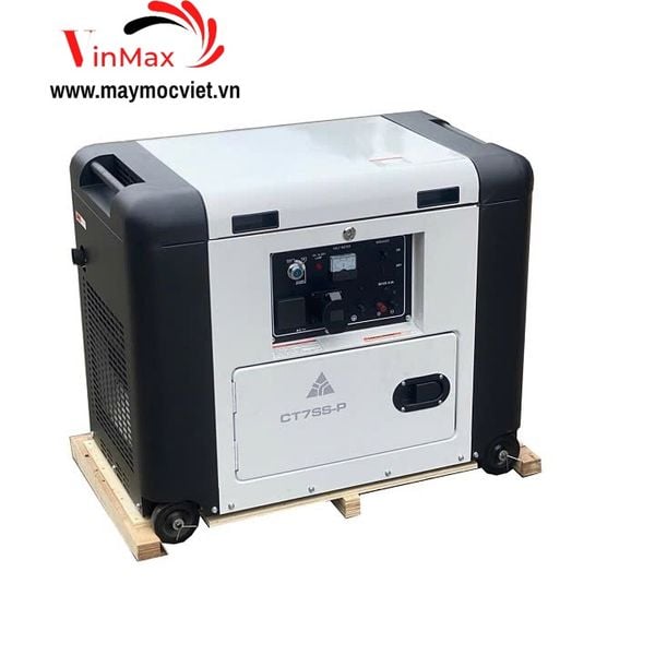 Máy phát điện chạy dầu 7kW Lutian CT7SS-P