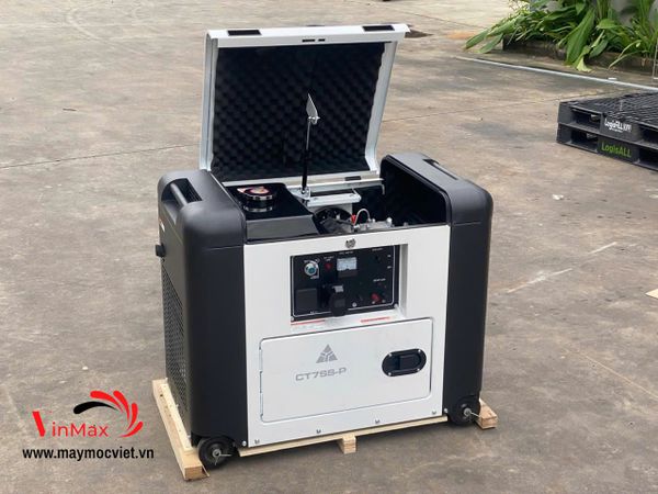 Máy phát điện chạy dầu 7kW Lutian CT7SS-P