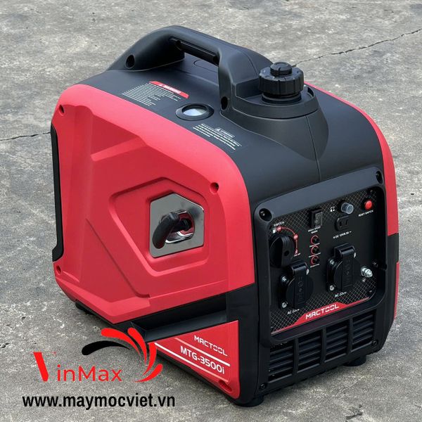 Máy Phát Điện Chạy Xăng Inverter Mactool 3Kw MTG3500i