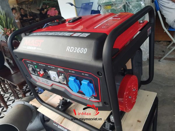 Máy phát điện chạy xăng Mast RD3600 (Công suất tối đa 3kW)