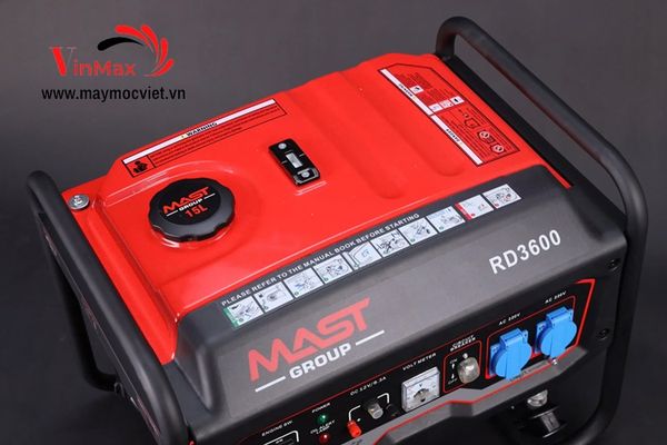 Máy phát điện chạy xăng Mast RD3600 (Công suất tối đa 3kW)