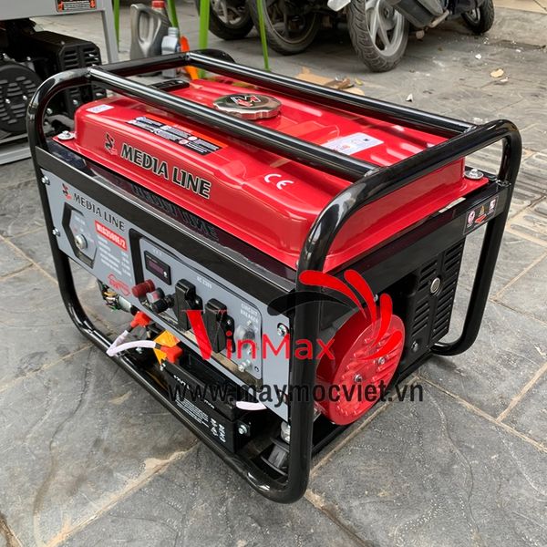 Máy phát điện Media Line MLG3500E/2 đề nổ công suất 3kw