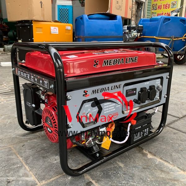 Máy phát điện Media Line MLG3500E/2 đề nổ công suất 3kw
