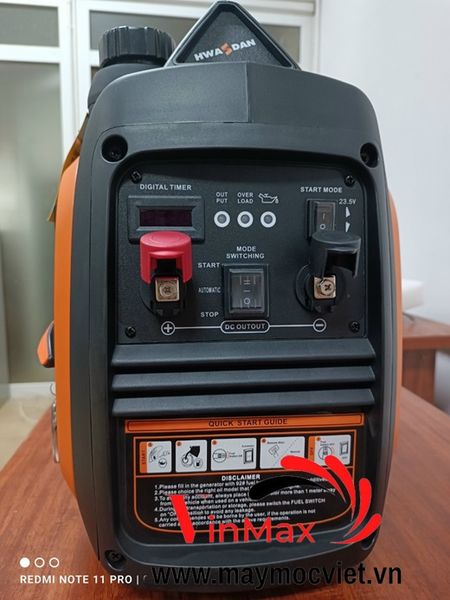 Máy Phát Điện Chạy Xăng 2Kw Hwasdan H2250EZ-A Inverter