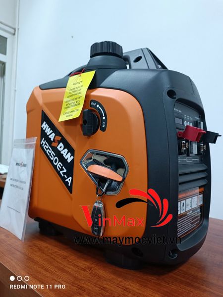 Máy Phát Điện Chạy Xăng 2Kw Hwasdan H2250EZ-A Inverter