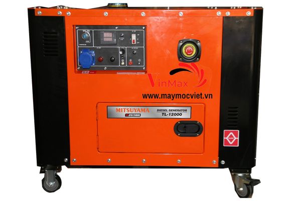 Máy Phát Điện Chạy Dầu 10Kw Mitsuyama TL 12000