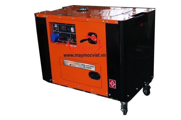 Máy Phát Điện Chạy Dầu 10Kw Mitsuyama TL 12000