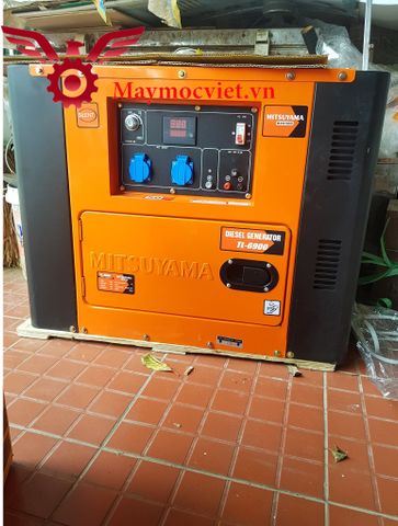 Máy Phát Điện Chạy Dầu 5Kw Mitsuyama TL6900