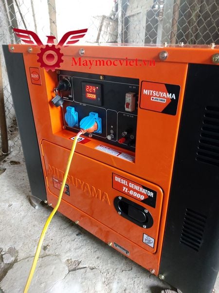 Máy Phát Điện Chạy Dầu 5Kw Mitsuyama TL6900