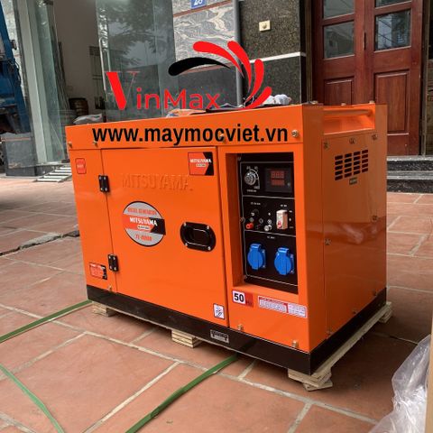 Máy Phát Điện Chạy Dầu 7Kw Mitsuyama TL 9000