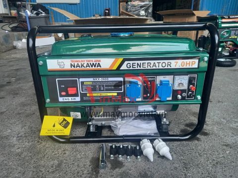 Máy Phát Điện Chạy Xăng 2Kw Nakawa NKX2600 giật nổ