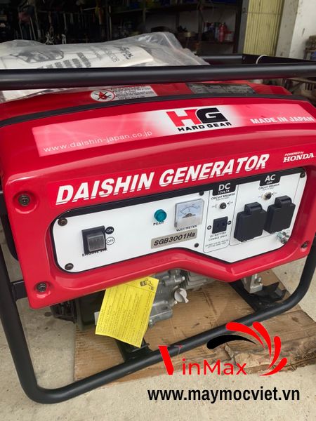 Máy phát điện  Nhật Bản Daishin SGB3001HA (Honda)