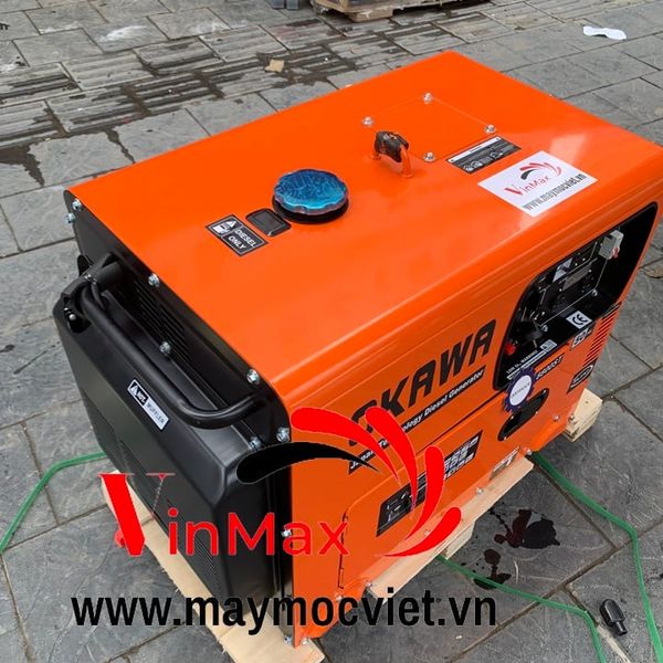 Máy Phát Điện Chạy Dầu 5Kw OKAWA 8800ST