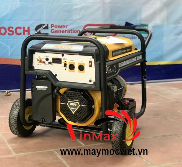 Máy Phát Điện Chạy Xăng 7.0KVA Rato R8200ELW Đề