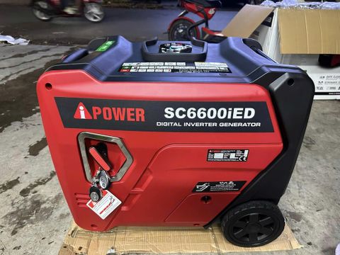 Máy Phát Điện Chạy Xăng Ipower 5Kw SC6600iED Inverter Có Đề Siêu Cách Âm