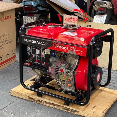 Máy Phát Điện Chạy Dầu 7Kw Sumokama SK10000E