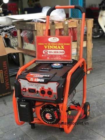 Máy Phát Điện Chạy Xăng 3Kw Mitsuyama TL-4900N