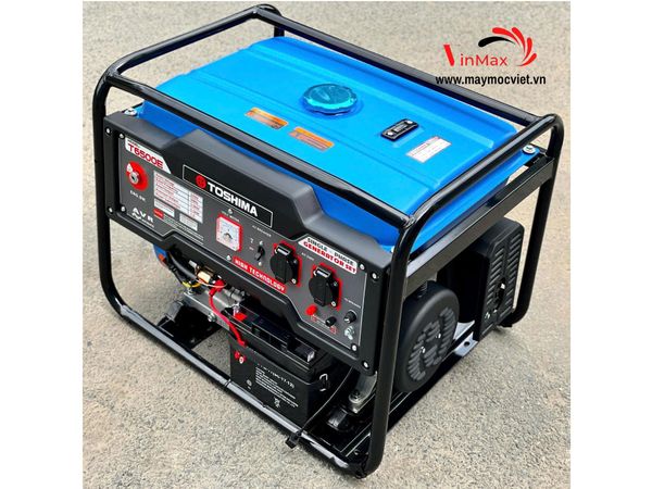 Máy phát điện chạy xăng Toshima T6500E