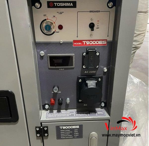Máy phát điện dầu 8KW Toshima T9000ES