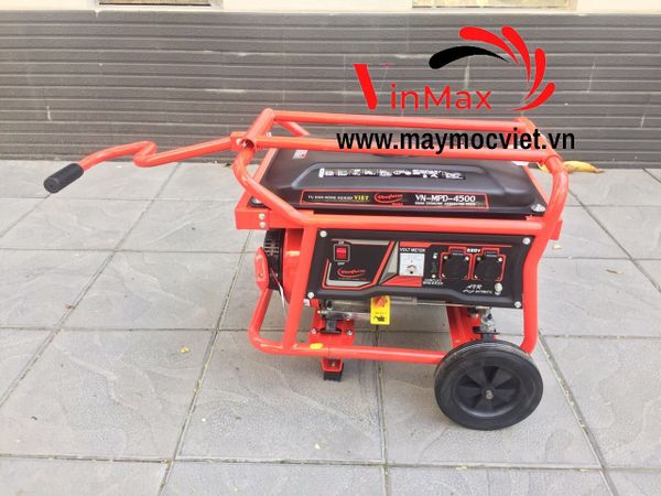 Máy Phát Điện 3Kw Chạy Xăng Vinafarm VN-MPD-4500