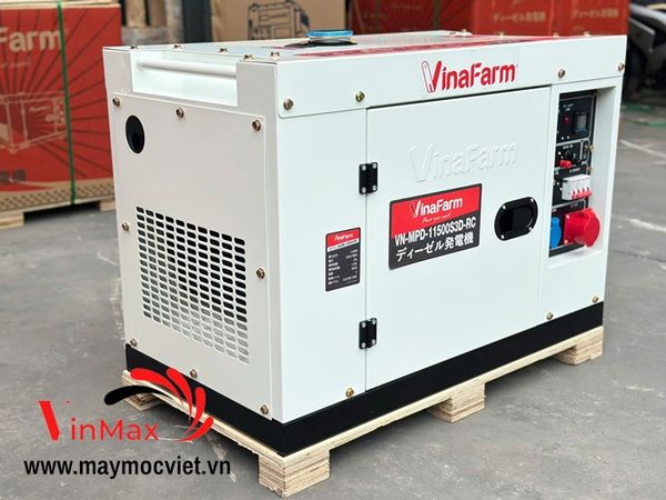 Máy phát điện chạy dầu 5.5kW Vinafarm VN-MPD-11500S3D-RC