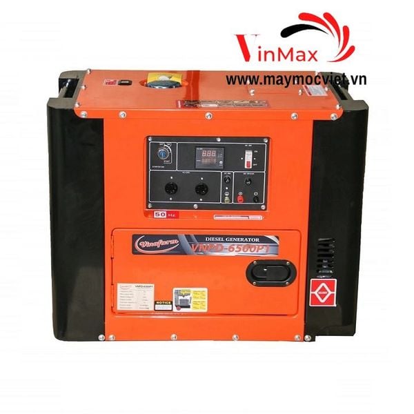 Máy Phát Điện 5Kw Chạy Dầu Vinafarm VNPD-6500P1