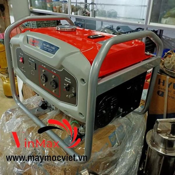 Máy Phát Điện 2Kw Chạy Xăng Vinafarm VNS-MPD-3900
