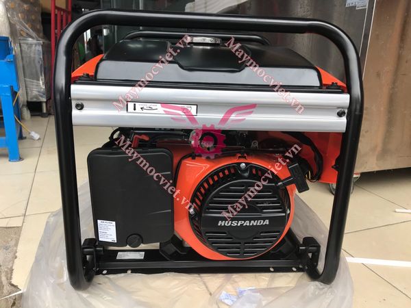 Máy phát điện chạy xăng 5KW Huspanda H6600 giật nổ