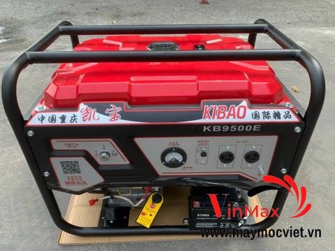 Máy Phát Điện Chạy Xăng 8Kw Kibao KB9500E Đề nổ