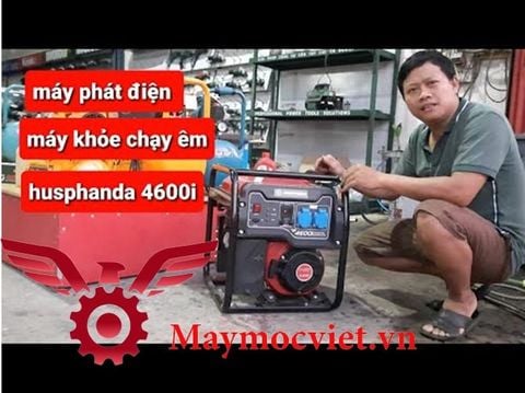 Máy phát điện chạy xăng Huspanda H4600I Inverter siêu chống ồn (3.5kW-3.8kW)