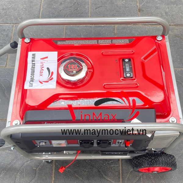 Máy Phát Điện Chạy Xăng 3kw Vinafarm VN-MPD-4500D Đề