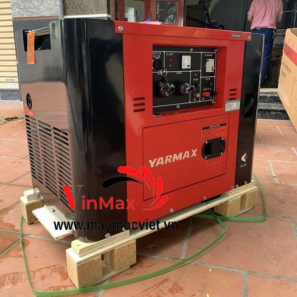 Máy Phát Điện Chạy Dầu 5Kw Yarmax YM6700T Siêu Cách Âm