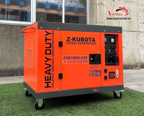 Máy phát điện chạy dầu Z-Kubota ZKB15000DXE