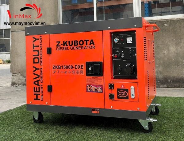 Máy phát điện chạy dầu Z-Kubota ZKB15000DXE