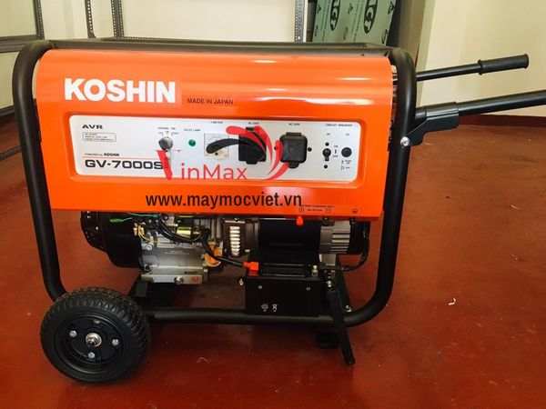 Máy phát điện xăng Nhật Bản Koshin GV-7000S (5.5KVA)