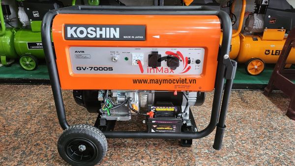 Máy phát điện xăng Nhật Bản Koshin GV-7000S (5.5KVA)