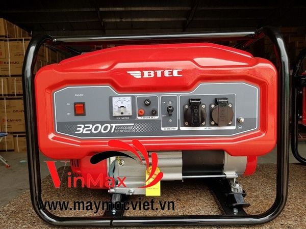 Máy phát điện chạy xăng BTEC BT3200