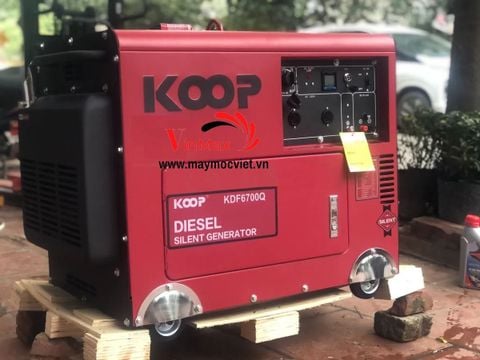 Máy Phát Điện Chạy Dầu 5Kw Koop KDF6700Q
